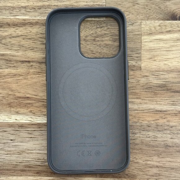 OEM Genuine Apple iPhone 15 Pro 6.1" Fine Woven Case in Taupe MagSafe - Picture 4 of 10